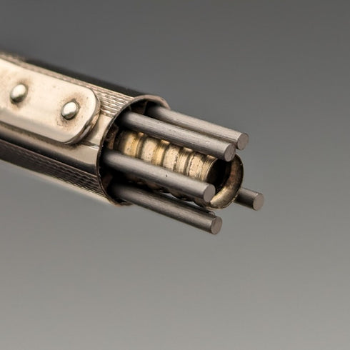 British Vintage Yard O' Red Platinine Propelled Pencil in Case